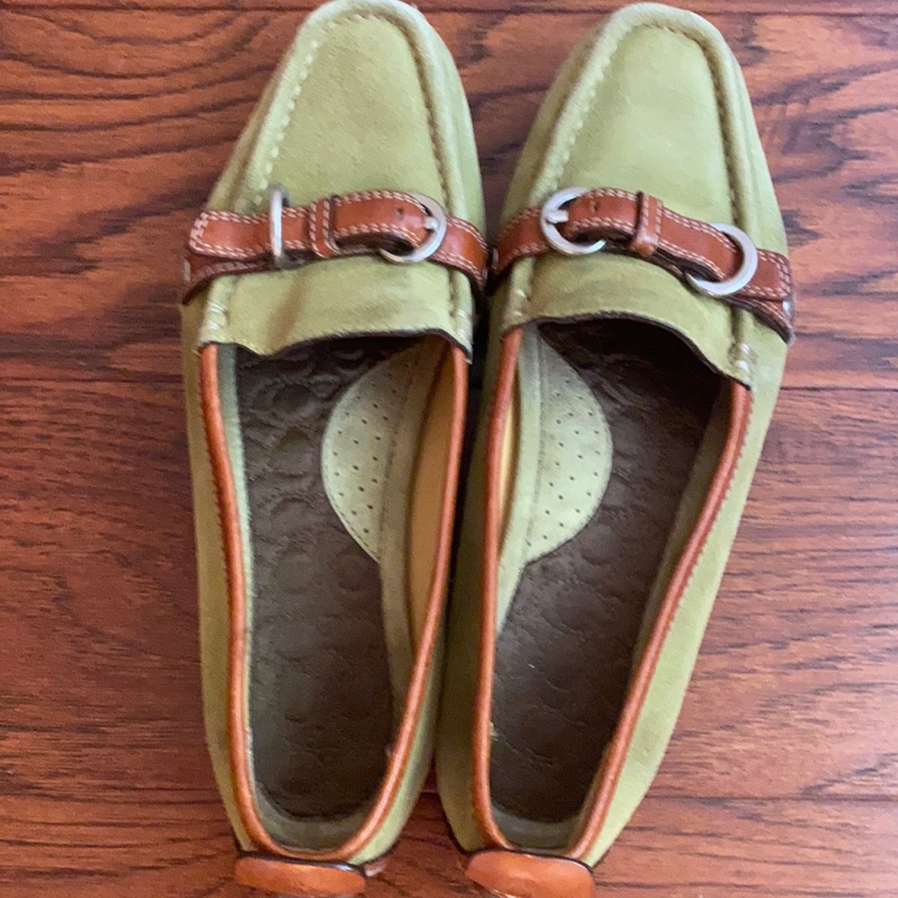 Suede loafers